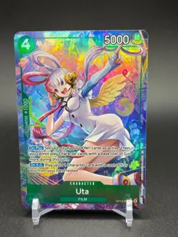 Uta OP13-023 SR Alt Art Carrying On His Will One Piece English - Image 1