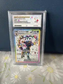 Pokemon TCG Umbreon ex 176 - Black Star Promo - Prismatic Evolutions - ACE 9 - Image 1