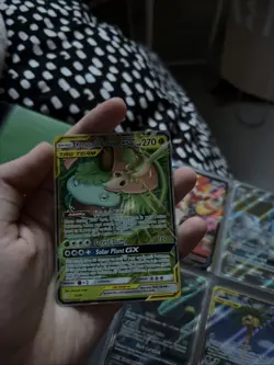 Venusaur & Snivy GX Holo Pokemon 1/236 Cosmic Eclipse Ultra Rare - Image 3