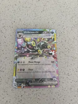 Umbreon Ex - 060/131 Prismatic Evolution Play! Pokemon Stamp Pokemon TCG - Image 1
