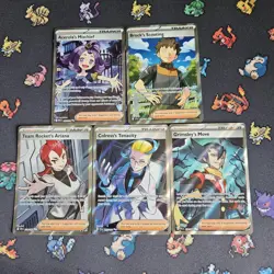 Pokemon TCG Full Art Trainer Bundle x5 Cards English (No Duplicates) - Image 1