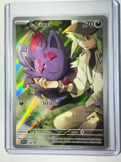 N's Zorua 189 Sv: Scarlet & Violet Promo Cards Holo - Image 1