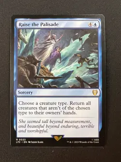 Raise the Palisade R The Lord of the Rings: Tales of Middle-earth 23 NM - Image 1