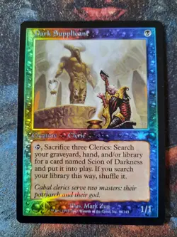 MTG Magic the Gathering - 1 x FOIL Dark Supplicant - Legions Premodern Ex - Image 1