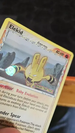 Elekid 48/101 Reverse Holo Pokemon Card EX Dragon Frontiers LP - Image 2