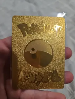 Ice Rider Calyrex Vmax Gold Foil Fan Art Textured Collector Pokemon Card TG15 - Image 2