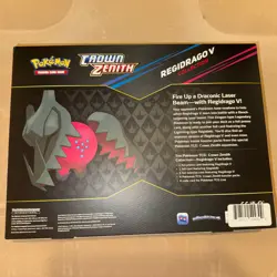 Pokemon Crown Zenith Regidrago V Collection Box Sealed 820650851834 - Image 2