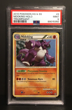 2010 Nidoking Holo | Triumphant / Triumph | PSA 9 Mint | englisch | Pokemon - Image 1
