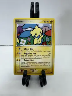 Pokemon Minun 4/17 POP Series 1 2006 Pokemon Card - Image 1