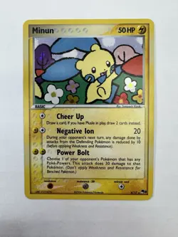 Pokemon Minun 4/17 POP Series 1 2006 Pokemon Card - Image 2