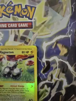 2003 POKEMON Skyridge Reverse Holo Rare Magneton 19/144 - Image 3