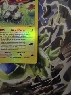 2003 POKEMON Skyridge Reverse Holo Rare Magneton 19/144 - Image 4