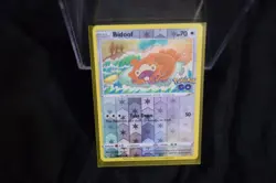 Bidoof (Peelable Ditto) 059/078 Pokemon GO Reverse Holo - Image 1
