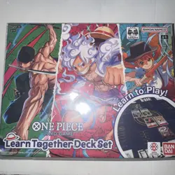 One Piece Card Game Learn Together Deck Set LT01 - English - Sealed - Image 1