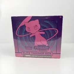 Pokemon TCG Fusion Strike Elite Trainer Box Mew English Card Stock - Image 1