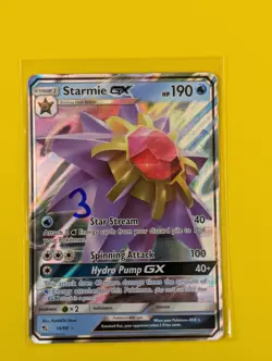 Starmie GX - 14/68 - Ultra Rare Hidden Fates - Pokemon Card - NM - Image 1