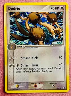 Dodrio 26/106 Non Holo | EX Emerald | 2005 Vintage Pokemon TCG Card | LP - Image 1