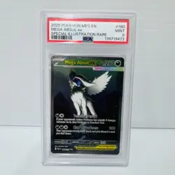 PSA 9 Mega Absol 180/132 SIR - Mega Evolution - Graded Pokemon Card - Image 1