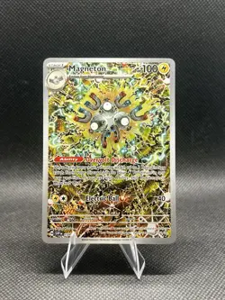 Pokemon Card TCG - Magneton SVP 159 Black Star Promo Surging Sparks Near Mint - Image 1