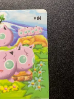 Pokemon Card JAPANESE MINT Purin Jigglypuff Fancy Graffiti Pocket Monsters #04 - Image 3