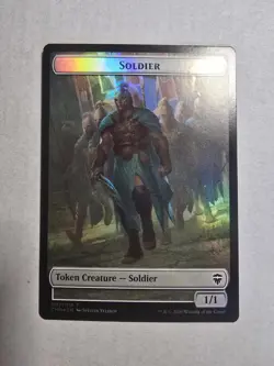 The Monarch - Soldier Token Commander Legends Foil - Image 2