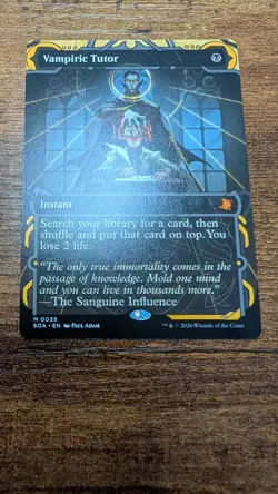 MTG Magic Vampiric Tutor Secrets of Strixhaven: Mystical Archive #35 Regular NM - Image 1
