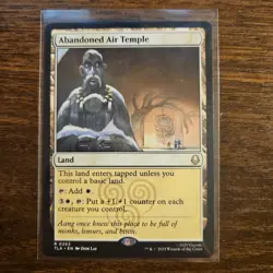 Abandoned Air Temple 0263 Reg Rare Avatar: The Last Airbender NM MTG - Image 1