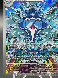 Pokemon TCG Palafin 200/197 Obsidian Flames Holo Illustration Rare Full Art - Image 3