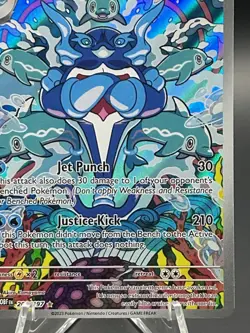 Pokemon TCG Palafin 200/197 Obsidian Flames Holo Illustration Rare Full Art - Image 4