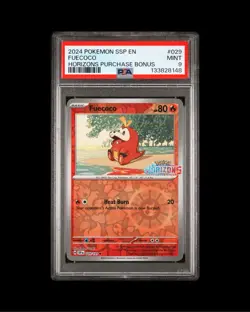 Pokemon SSP 029/191 - Stamped Horizons Fuecoco Reverse Holo Promo - PSA 9 - Image 1