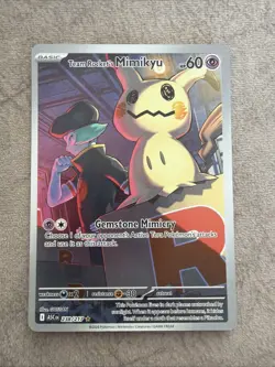 Pokemon TCG Team Rocket's Mimikyu 238/217 Illustration Rare Ascended Heroes N/M - Image 1