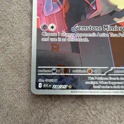 Pokemon TCG Team Rocket's Mimikyu 238/217 Illustration Rare Ascended Heroes N/M - Image 3