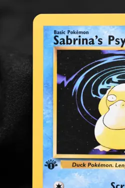 Sabrina's Psyduck 1st Edition 99/132 NM Gym Challenge Regular Common Pokemon TCG - Image 2