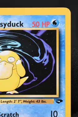 Sabrina's Psyduck 1st Edition 99/132 NM Gym Challenge Regular Common Pokemon TCG - Image 3