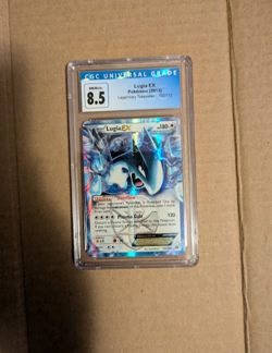 Pokemon TCG Lugia EX Legendary Treasures #102/113 Holo Ultra Rare CGC 8.5 2013 - Image 1