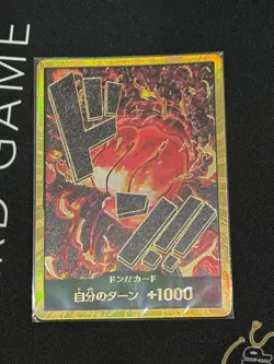 Gold Frame Sakazuki ONE PIECE DON !! Card The Best PRB-01 Japan/A1 - Image 1