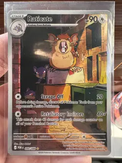 Pokemon TCG Raticate 99/88 | Perfect Order | Illustration Rare NM/M - Image 1