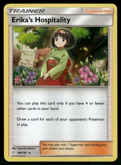 Erika's Hospitality Holo 140/181 SM - Team Up Pokemon - Image 1