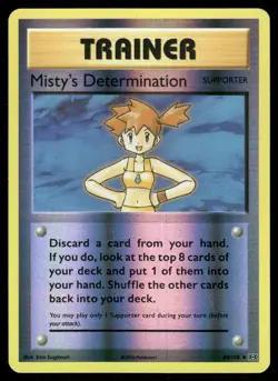 Misty's Determination 80/108 XY - Evolutions Pokemon - Image 1
