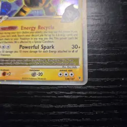 2009 POKEMON SUPREME VICTORS ELECTIVIRE FB LV.X HOLO #144/147 NM - MT - Image 4