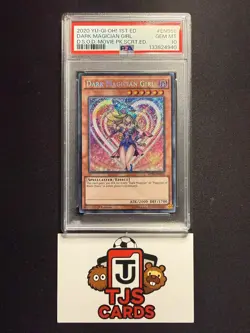 Dark Magician Girl - PSA 10 - Secret Rare 1st Edition MVP1-ENS56 - YuGiOh - Image 1
