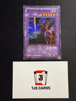 Dark Flare Knight - Super Rare 1st Edition DCR-017 - YuGiOh - Image 1
