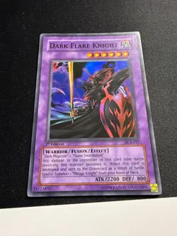 Dark Flare Knight - Super Rare 1st Edition DCR-017 - YuGiOh - Image 4