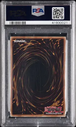 2018 YU-GI-OH! FLOD-FLAMES OF DESTRUCTION #EN075 THE SANCTIFIED DARKLORD PSA 10 - Image 2