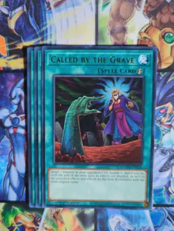 Yu-Gi-Oh x3 Called by the Grave MAGO - EN156 Ultra Rare 1st Edition NM - Image 1