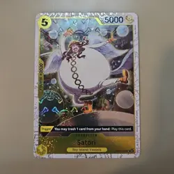 Jolly Roger Holo Satori OP05-105 One Piece Card TCG CCG Awakening of the New Era - Image 1