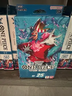 One Piece Starter Deck St 25 Buggy Mat and Deck Only NO PACK - Image 1
