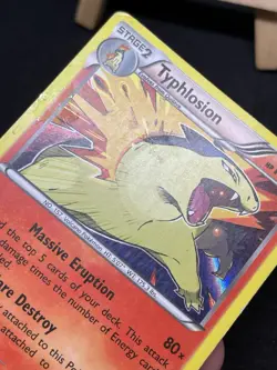 Typhlosion 20/162 Holo Rare XY Breakthrough 2015 - Pokemon Card TCG - Image 3