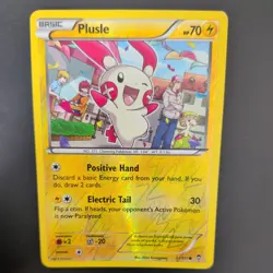 PLUSLE 31/111 POKEMON CARD (FURIOUS FISTS SET) REVERSE HOLO - Image 1