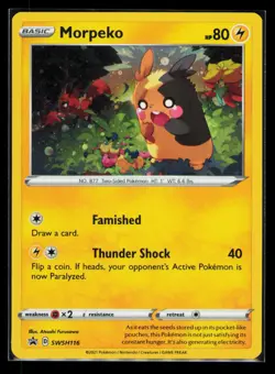 Morpeko - Holo Promo SWSH: Sword & Shield Promo Cards SWSH116 NM - Image 1